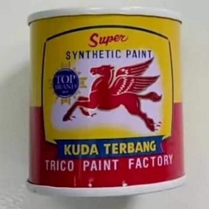 Cat Kecil Putih Kuda Terbang / Avian Cat Minyak Cat Kayu Cat Besi Co