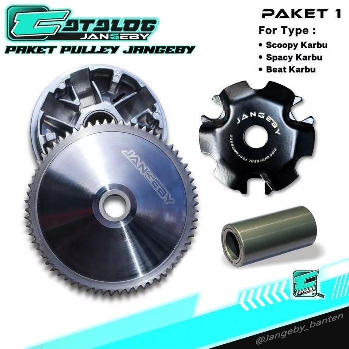Paket Kirian Pulley Depan JANGEBY Beat Karbu Scoopy Karbu Spacy Karbu KVY Pully Rumah Roller