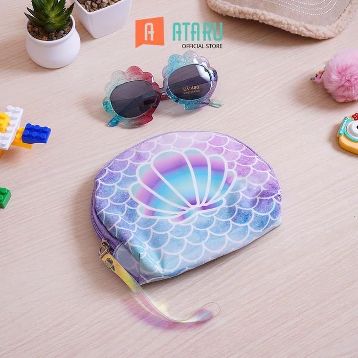 Ataru Kacamata Anak Dengan Pouch Rainbow Kacamata Hitam Kids Kid Sunnies Eyewear Aksesoris Fashion