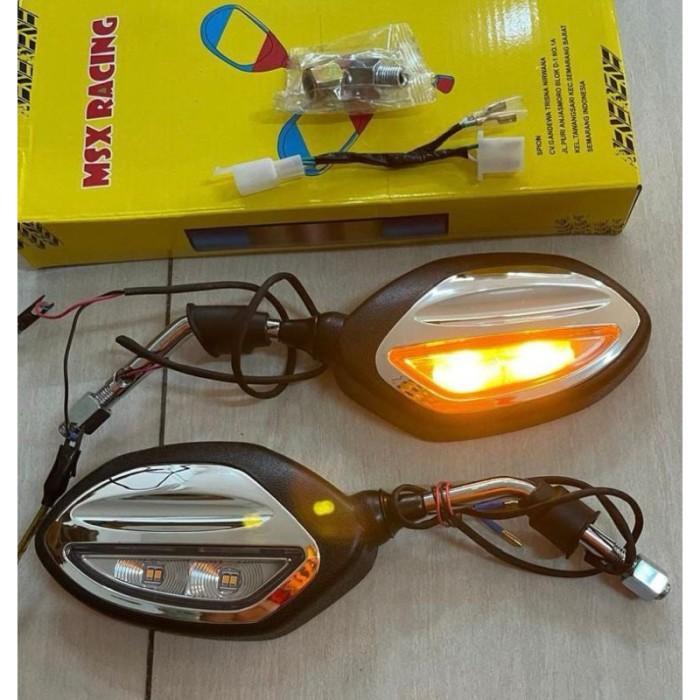 ORIGINAL SPION BEAT NYALA LAMPU SEN LED PNP SEMUA MOTOR HONDA VARIO SUPRA REVO DLL MHA READY STOCK