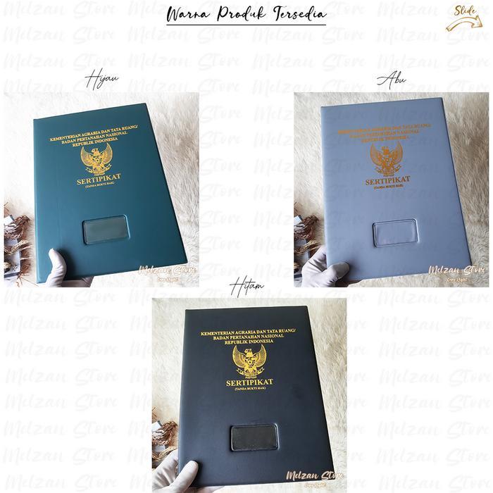 "New" Sampul Sertipikat Tanah / Map Sertifikat Tanah / Sampul Surat Berharga