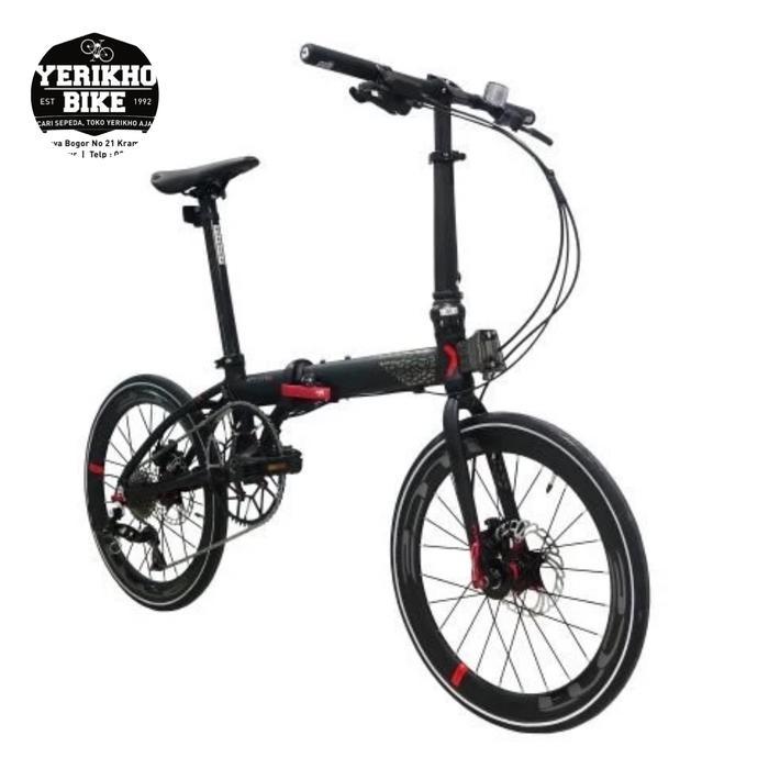 Hot Sale Sepeda Lipat Folding Bike 20 Element Camp Foldx Lite Lx 11 Speed Hidrolik