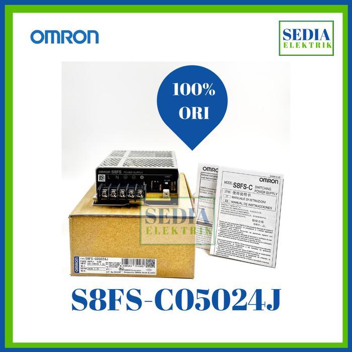 Power Supply Omron S8Fs-C05024J S8Fs C05024J S8Fsc05024J Hemat