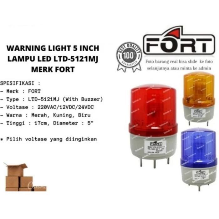 Aoki Olight- Fort/Dv Lampu Rotary + Sirine 4" Ltd-1101Mj-Led/ 5" Ltd-5121Mj-Led Warning Light Rotary
