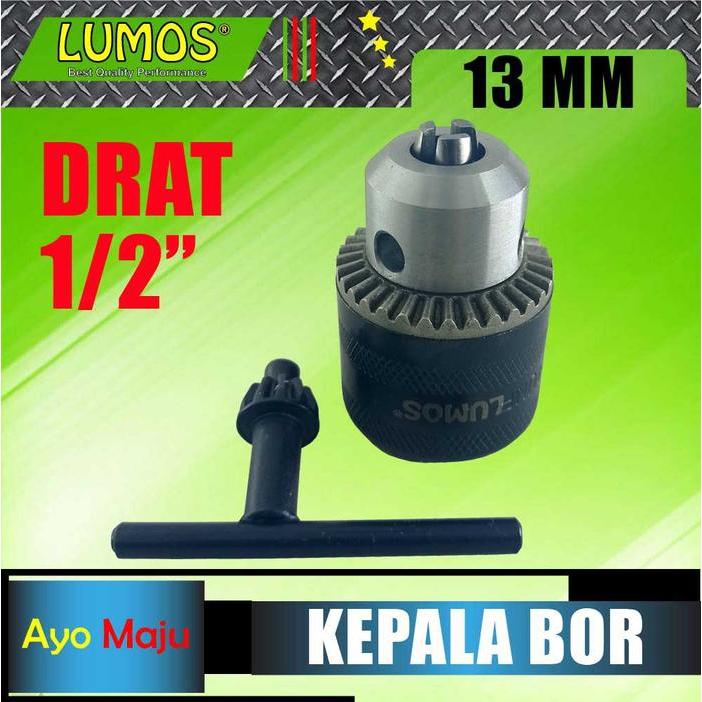 Orion Modern - Kepala Mesin Bor Lumos 10 Mm & 13 Mm Drat Key Set Drill Chuck