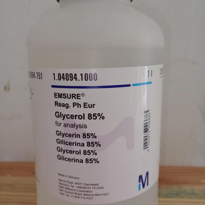 JTTOP" GLYCEROL FOR ANALYSIS MERCK 1L