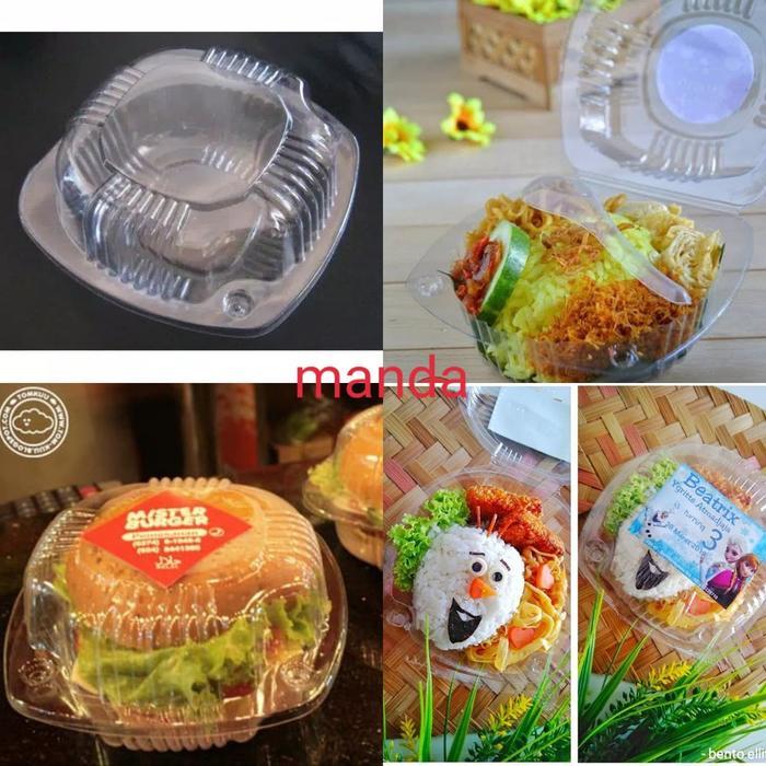 mika burger mika bento mini 50 pcs