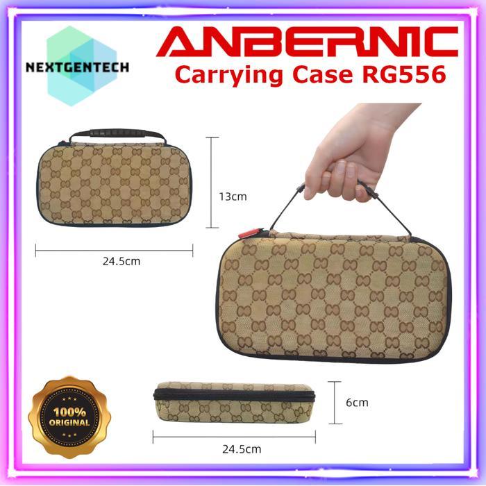 BRG BARU Anbernic RG556 Carrying Case Tas RG556 Storage Bag Protective Cover