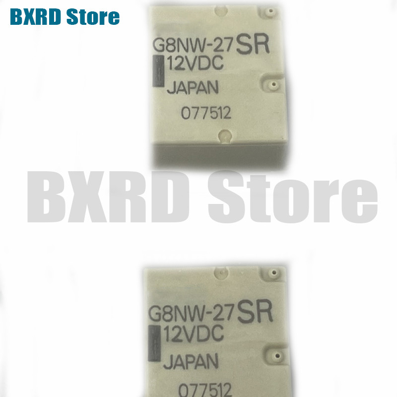 2 Pieces New Original G8NW-27UR 12VDC 10 pin G8NW-27SR