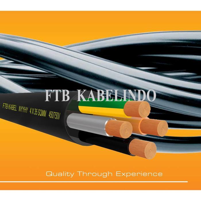 Ftb Kabel Nyyhy 4X35 Zr-Rvv 4X35 Nyshy 4X35 450/750V Meteran