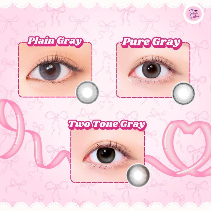 [Limited Edition] SOFTLENS ODDIS Gray Series & Eyeliner PERIPERA