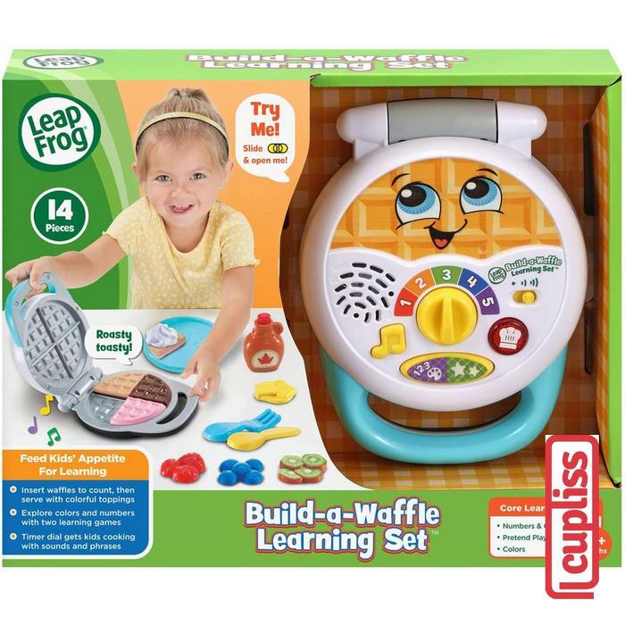 ASLI LeapFrog Build A Waffle 616700 Learning Set Leap Frog READY STOCK