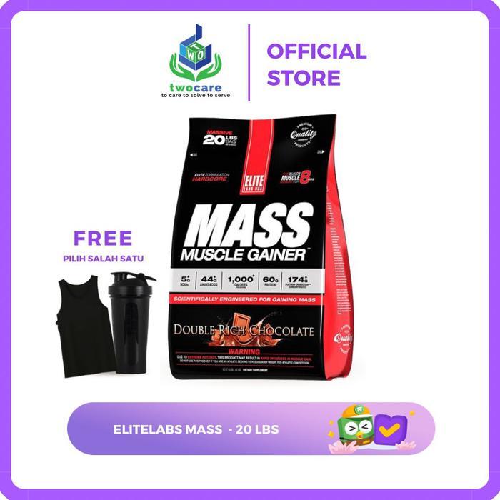 ASLI ELABS MASS GAINER 20 LBS / GAINER / SERIOUSMAS / MUSCLE GAINER READY STOCK