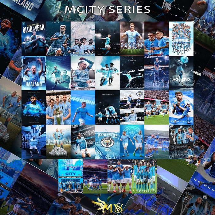 POSTER DINGDING AESTHETIC / POSTER MANCHESTER CITY / POSTER BOLA / POSTER MURAH / HIASAN DINGDING