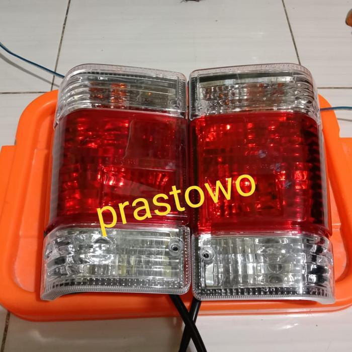 Lampu Stop Stoplamp Panther Lama Kotak Kristal Set