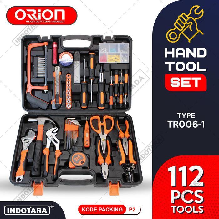 [] Hand Toolset / Tool Kit Set / Toolkit Toolbox Orion - TR006-1