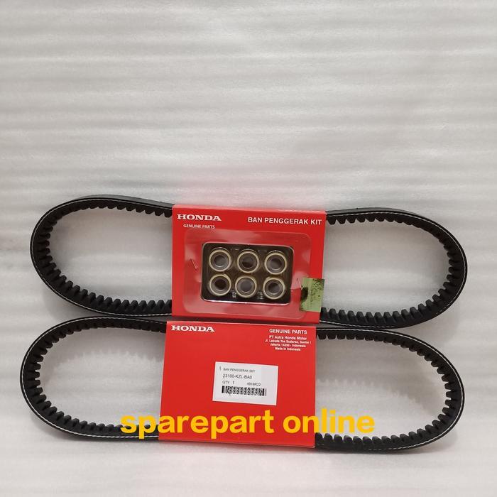 VANBELT SET BEAT FI KZL ORIGINAL AHM VBELT ROLLER BEAT FI KZL