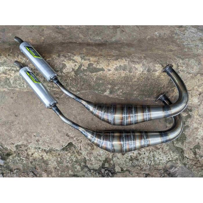 Knalpot Smr Rxking Pdk Scorpio Plat Karat