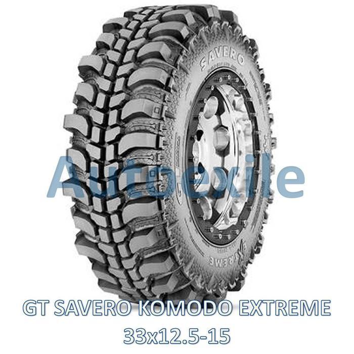 Ban Luar GT 33x12.5-15 Savero Komodo Extreme Tubeless Mobil OffRoad MT