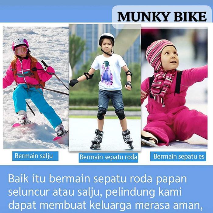 Celana Pendek Anti-Fall Pants Roller Skating Hip Protection Cushion Pelindung Pantat Anak