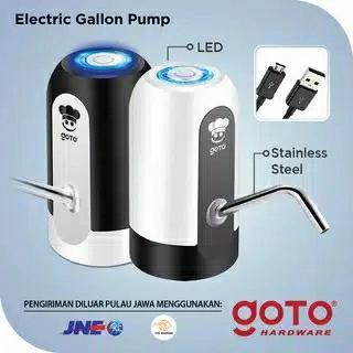 pompa galon elektrik, pompa air minum elektrik, pompa galon goto