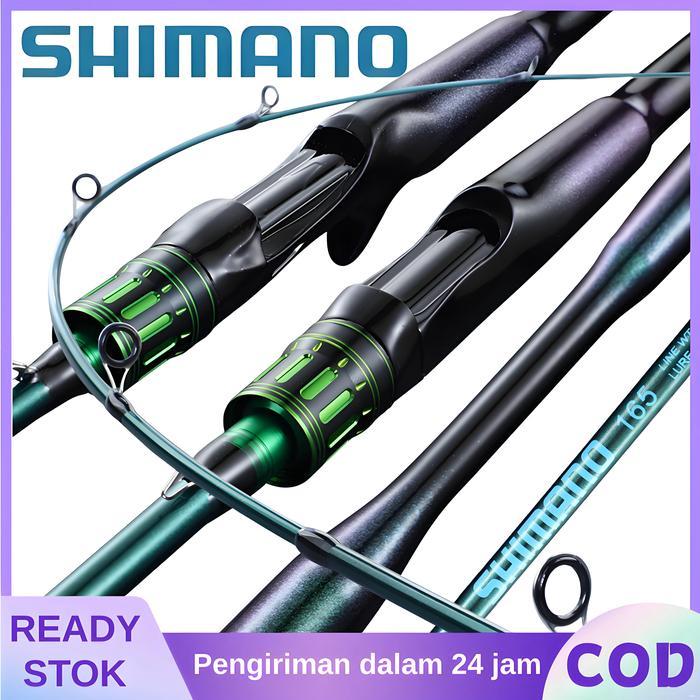 New 2025 Shimano Joran Pancing Travel Portable Ultralight 1.65M-2.1M Bodi Karbon Super Ringan Cocok