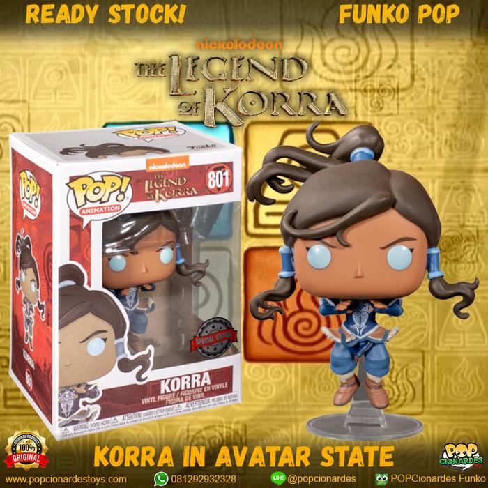 Funko POP The Legend of Korra - Korra in Avatar State Exclusive #801