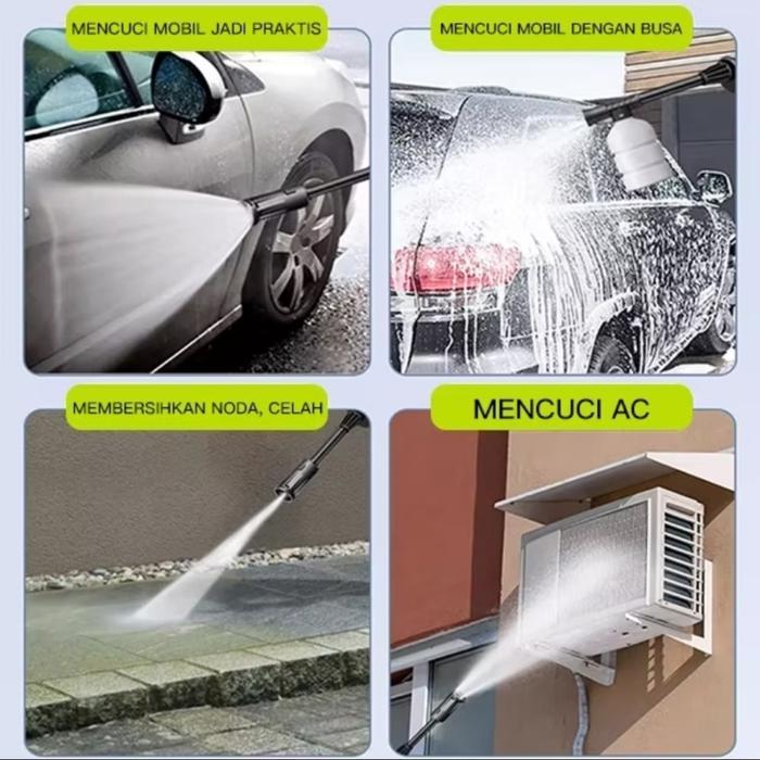 zper alat cuci mobil tekanan tinggi alat portabel untuk cuci mobil