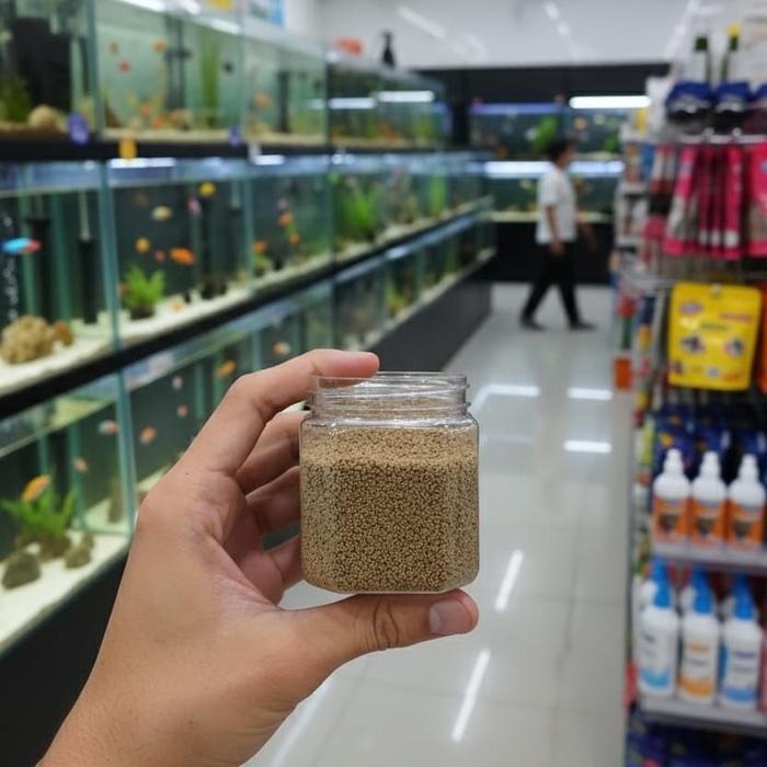 Pelet Ikan Glowfish / Guppy Pakan Makanan Ikan Hias Kecil 100Gram Tropical