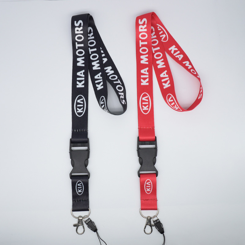 Neck Strap Lanyard Keychain Work ID Card Hanging Rope Ring For KIA Ceed Sportage Rio Proceed K5