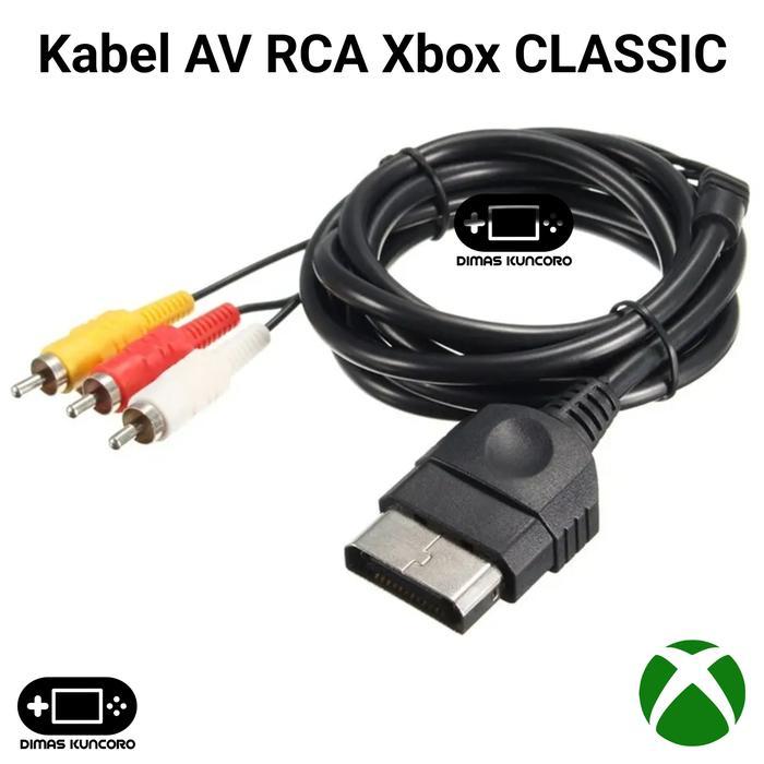 Kabel AV RCA Xbox CLASSIC cable tv xbox classic klasik generasi pertama gen 1