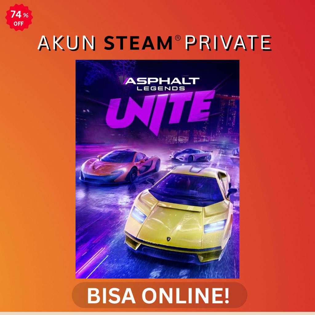 Asphalt Legends Unite - Steam PC Original - Akun Private Online