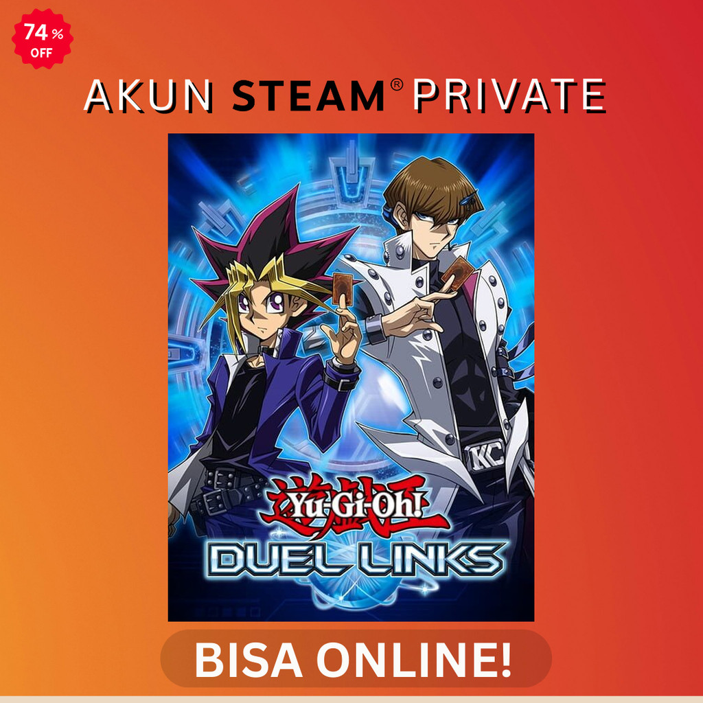 Yu-Gi-Oh Duel Links - Steam PC Original - Akun Private Online