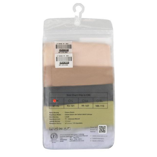 Luludi Panty Saver Pack Lp 5046A - Free Cut Fabric - Midi Brief