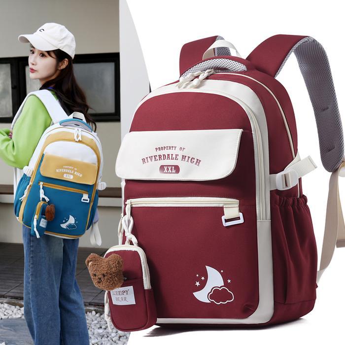 Elizabeth - Az6075 Tas Ransel Fashion Tas Backpacks Tas Ransel Tas Wanita Punggung