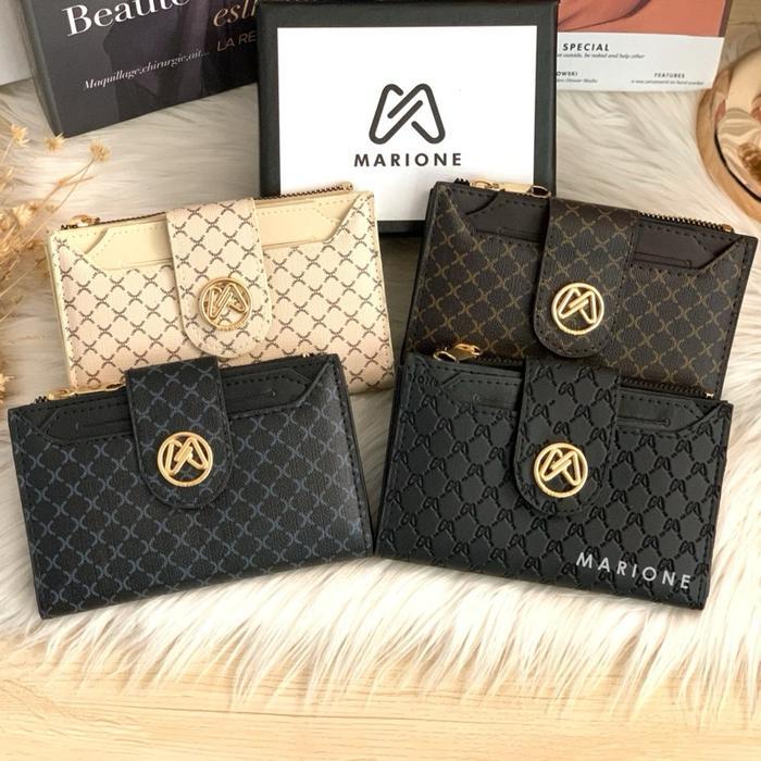 Elizabeth - Cherry Dompet Wanita Dompet Lipat Mini Wallet