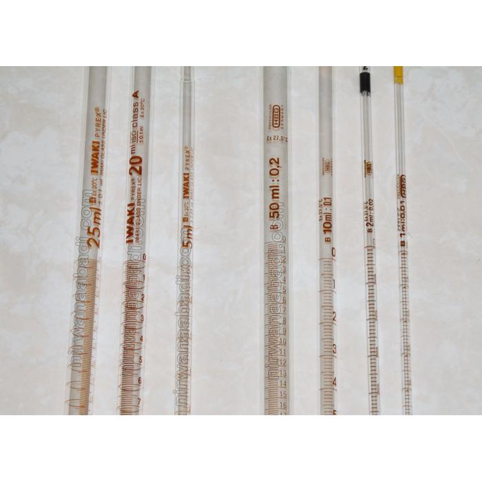 IWAKI.7025-10-C PIPET UKUR 10ML MEASURING PIPETTE CLASS A