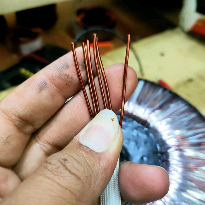 trafo donat 0 12v 30A 0 12v 30A murni