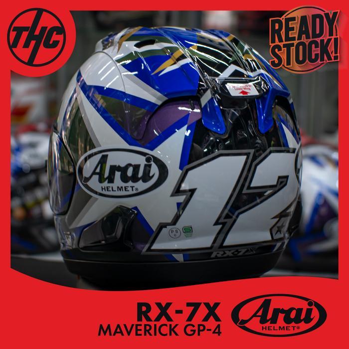 Arai Rx7X Maverick Vinales Gp4 Full Face Gp 4 Original Premium Helmet