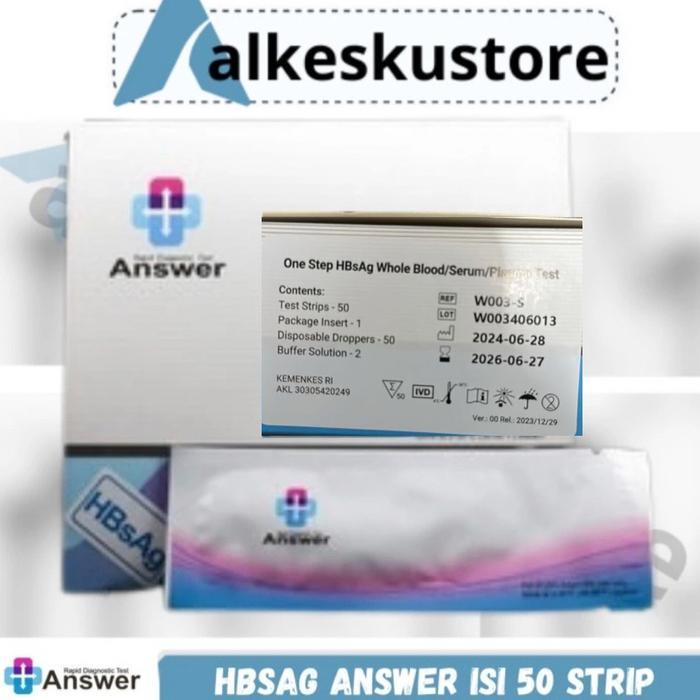 Ready Hbsag Answer/Hbsag Strip Answer / Hbsag Strip