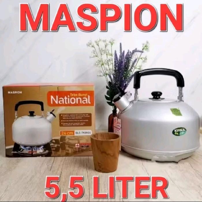 TEKO BUNYI MASPION SILANO 5,5 LITER/TEKO SIUL/TEKO PEMANAS AIR/CERET BUNYI 24CmTEKO BUNYI MASPION