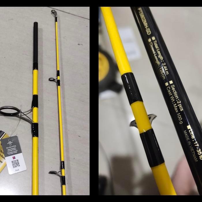 joran daiwa phantom snapper 802 240 cm joran laut