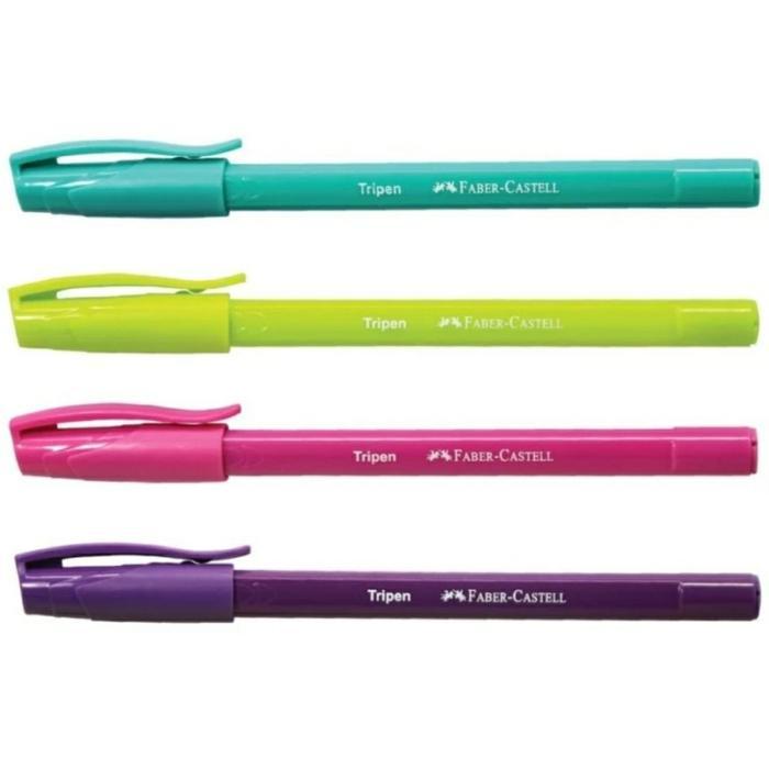 Pulpen Ballpen Bolpen Pen Faber Castell Tripen 0.7mm Mix Barrel