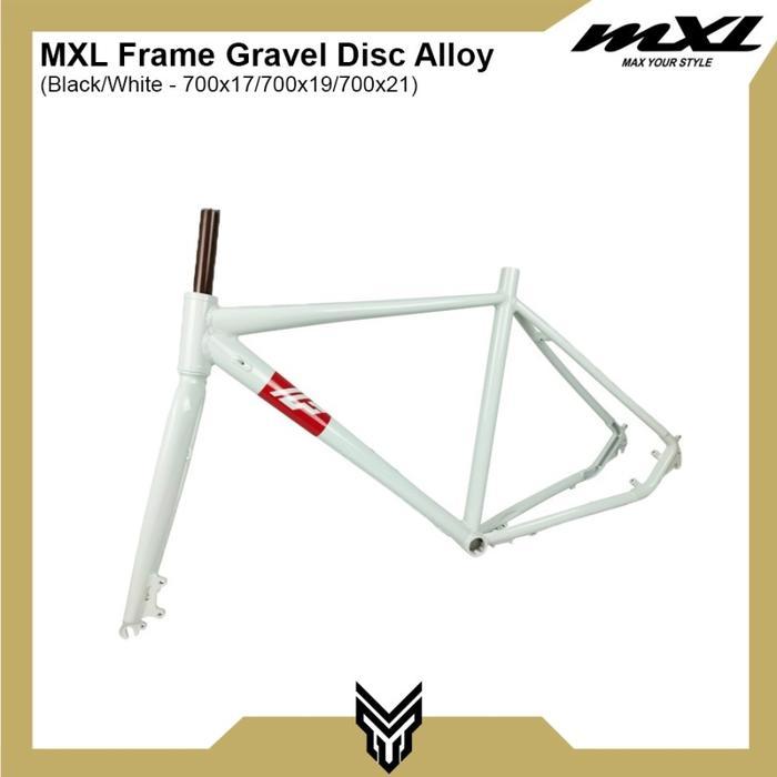 MXL FRAME SEPEDA GRAVEL 700 DISCBRAKE INCLUDE FORK ALLOY RANGKA SEPEDA