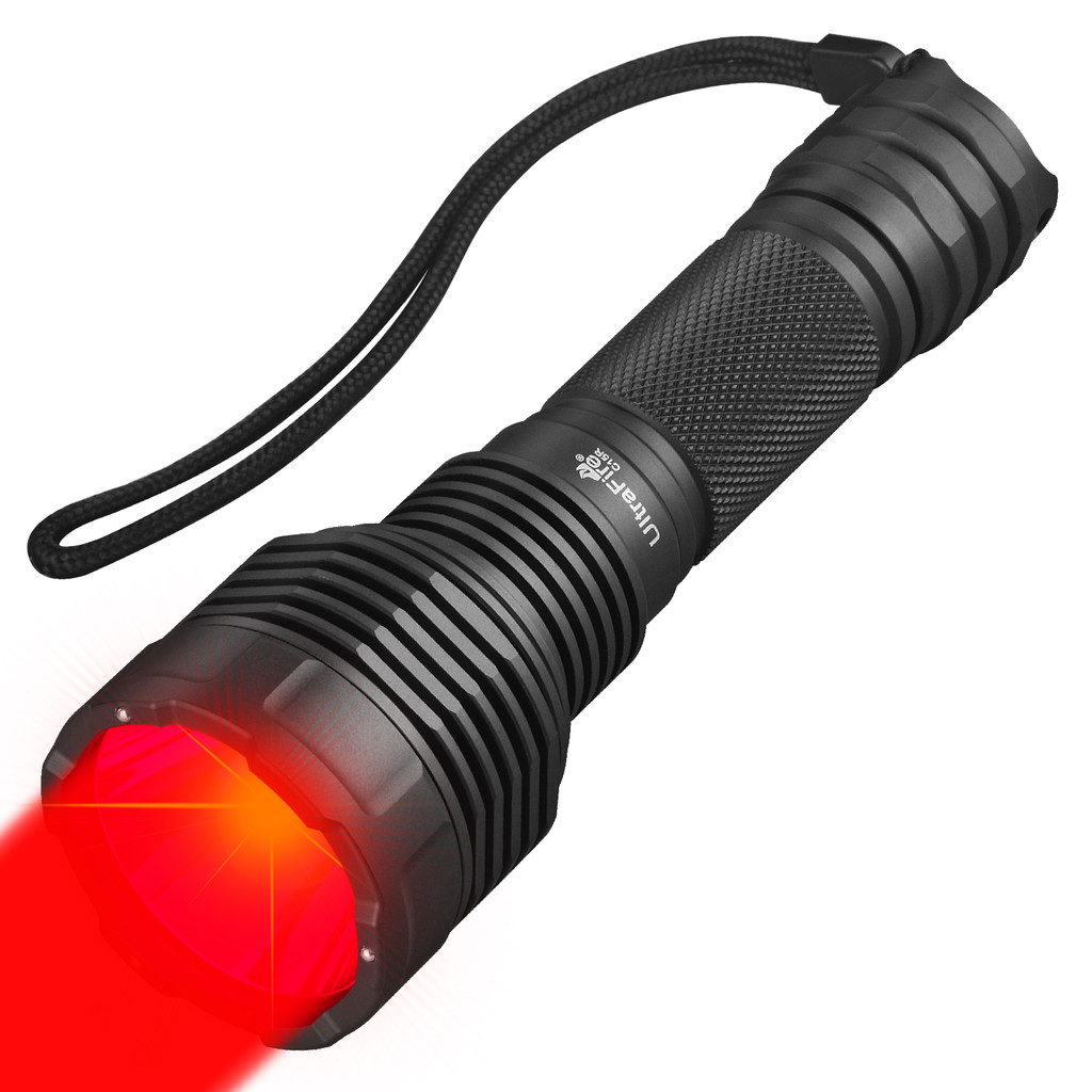 Ultrafire C15R Red Light Hunting Flashlight 10W 2 Es Coyote Light 18650 Usb Type-C Rechargeable