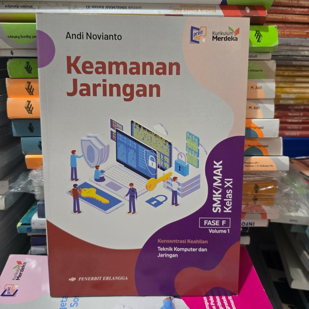 KEAMANAN JARINGAN KELAS 2 SMK KURIKULUM MERDEKA ERLANGGA