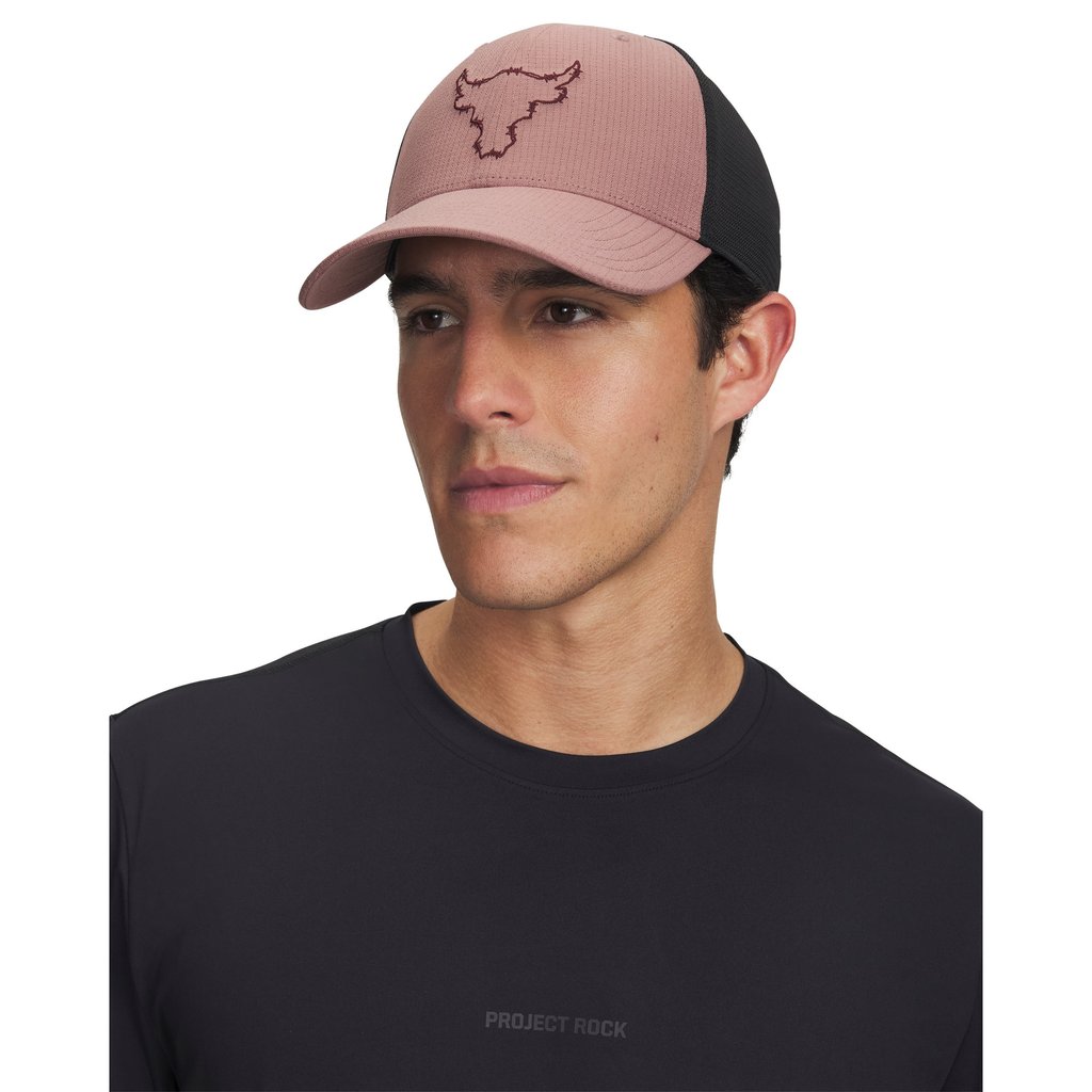 Project Rock Men's Trucker Hat - Maroon