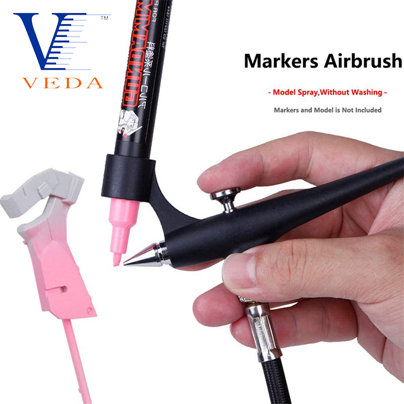 Portable Airbrush For Models Marker Mini Aerografo Airbrush Spray Gun For Makeup Nail Art Airbrush S