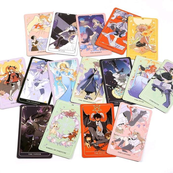 Anime Tarot 78 cards new deck