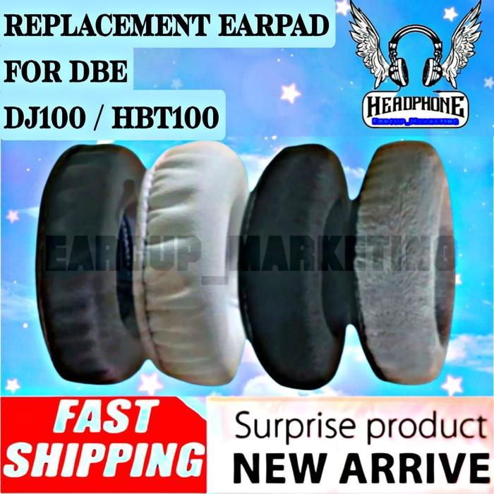terlaris Earcup Earpad Ear Cushion dbE Acoustics DJ100 DJ 100 HBT100 HBT 100 100% ori